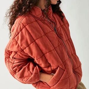 Free People Dolman Quilted Jacket